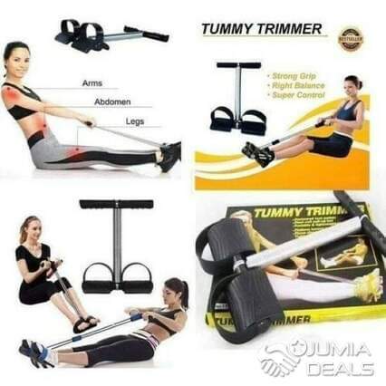 Tummy Trimmer Spring Abs Exerciser, Waist Trimmer, And Fitness