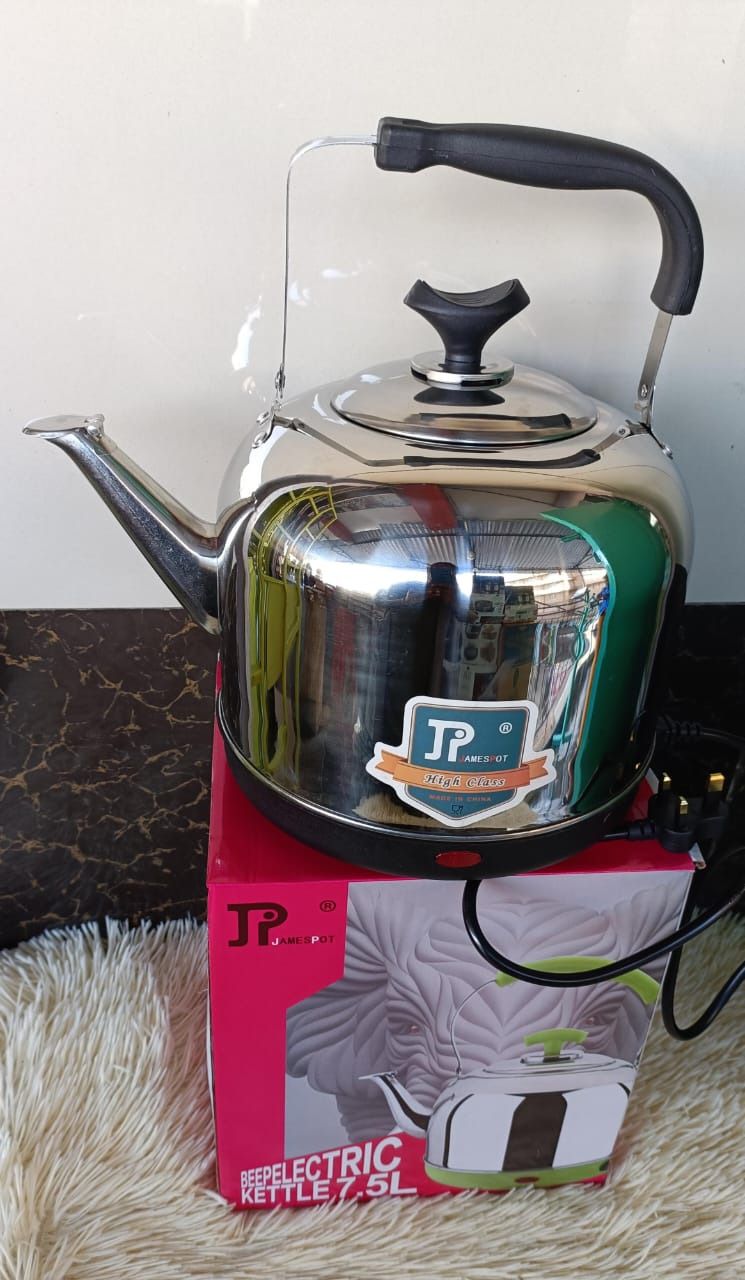 JP 7.5 Litres Electric Kettle; It has a low electricity consumption