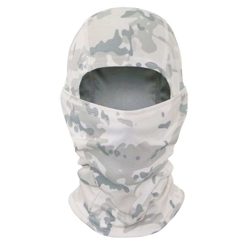 Tactical Camouflage Balaclava Full Face Mask CS Wargame Army Hunting Cycling Sports Helmet Liner Cap Military Multicam CP Scarf Accessories