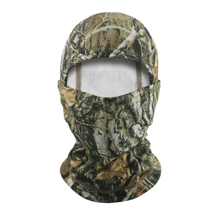 Tactical Camouflage Balaclava Full Face Mask CS Wargame Army Hunting Cycling Sports Helmet Liner Cap Military Multicam CP Scarf Accessories
