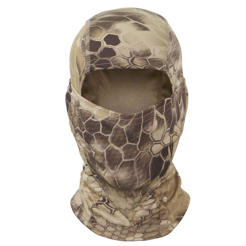Tactical Camouflage Balaclava Full Face Mask CS Wargame Army Hunting Cycling Sports Helmet Liner Cap Military Multicam CP Scarf Accessories