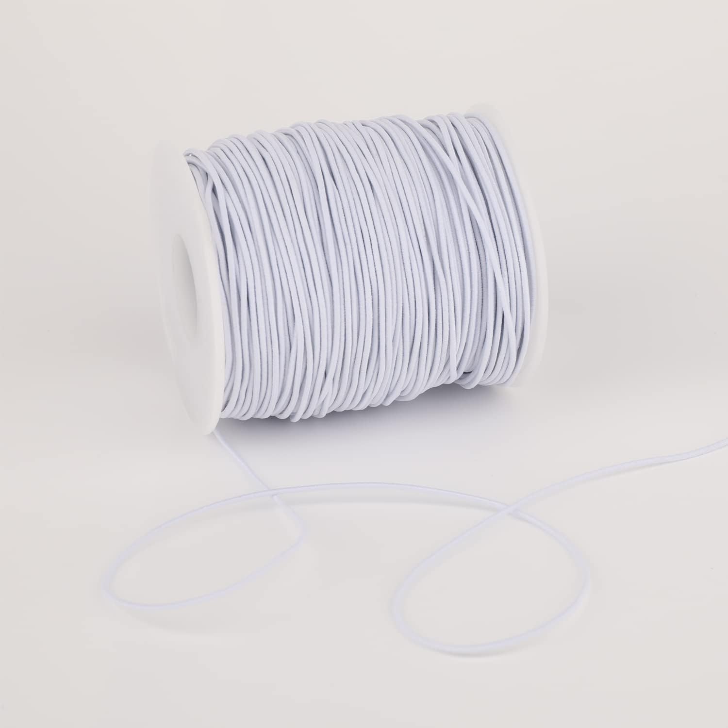 Elastic Cord for Bracelets, 1 mm 100m Durable Bracelet String, Stretch Elastic String for Jewelry Making, Necklaces and Beading