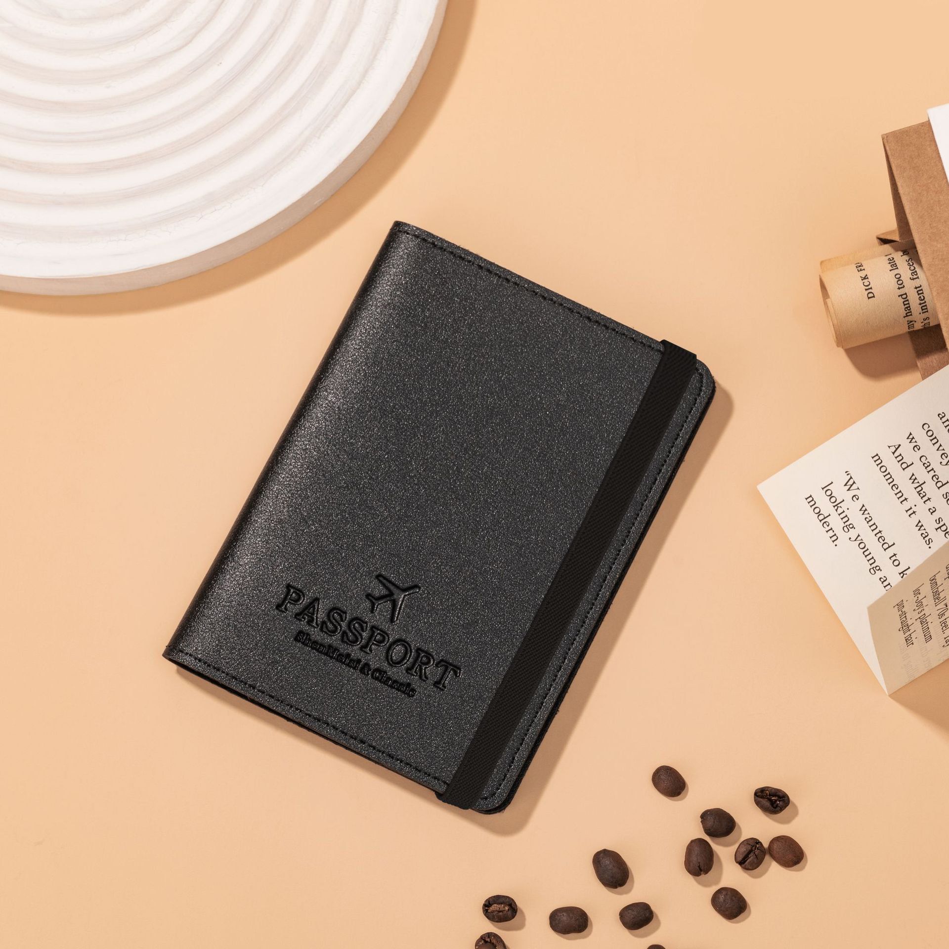 Passport Bag Multi-function Document Package Portable Travel Ultra-thin Passport Holder Document holder and passport holder
