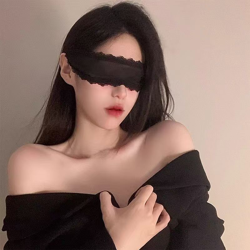 2pcs Sexy lingerie sexy blindfold hot lace seduction cosplay pure desire prom party supplies