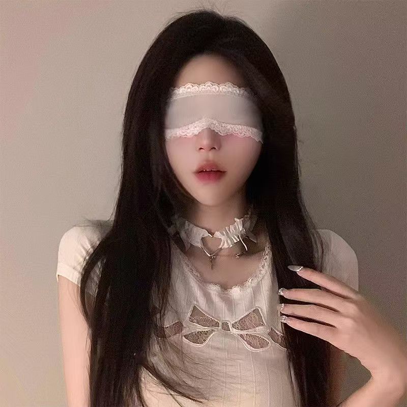 2pcs Sexy lingerie sexy blindfold hot lace seduction cosplay pure desire prom party supplies