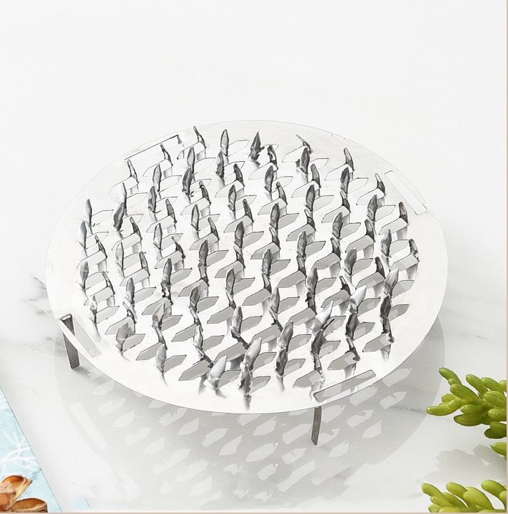 1pcs Household Double-layer Ash-catching Stainless Steel Fireproof Mosquito Coil Holder