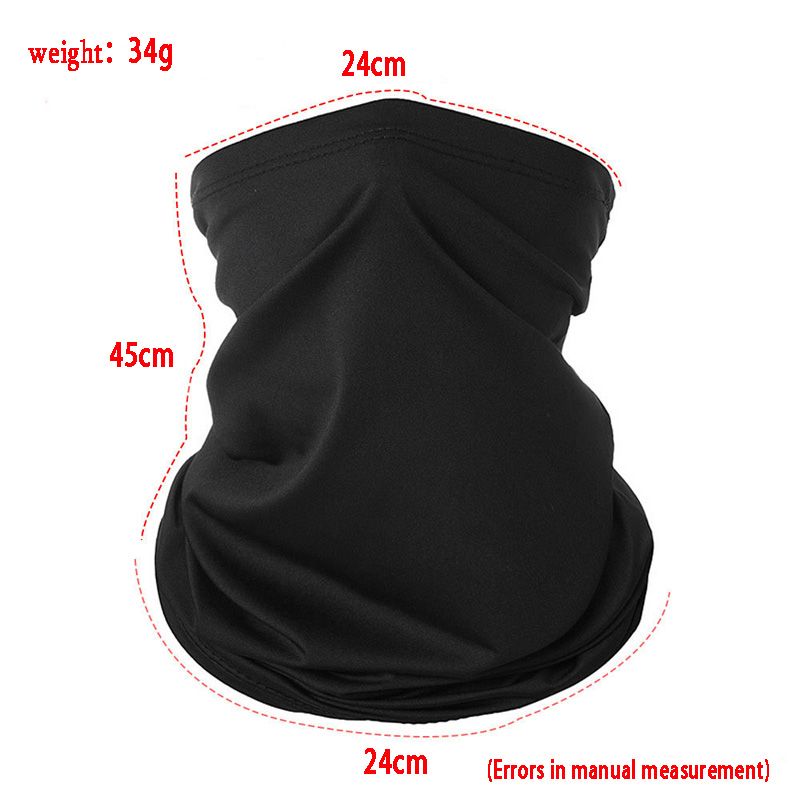 Summer Sun - shading Cycling Mask for Men. It can be used for outdoor fishing, blocks UV rays, is made of quick - drying ice silk, and serves as a multi - functional sun - protection neck gaiter.
