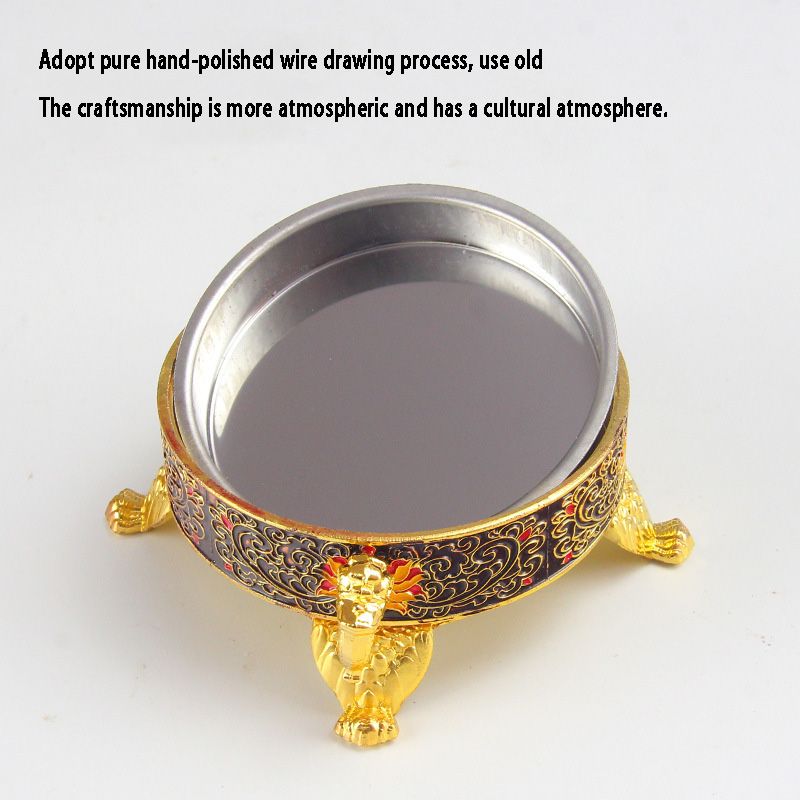 Hand - painted Cloisonné Alloy Incense Burner Incense Holders