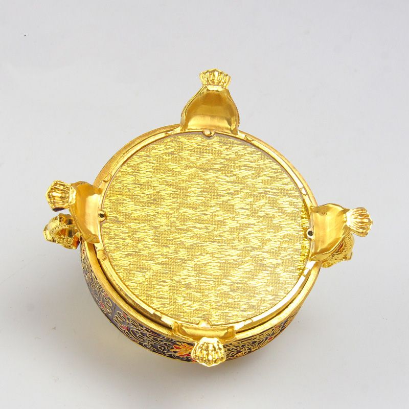 Hand - painted Cloisonné Alloy Incense Burner Incense Holders