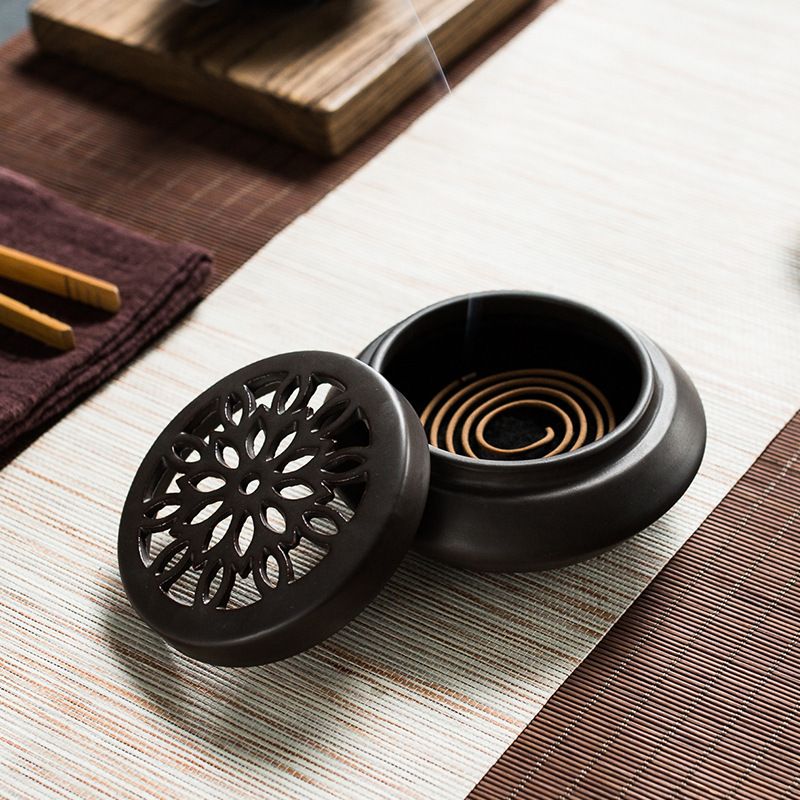 10PCS Incense burner fireproof cotton, black aluminum foil fireproof cotton, incense burner flame retardant cotton