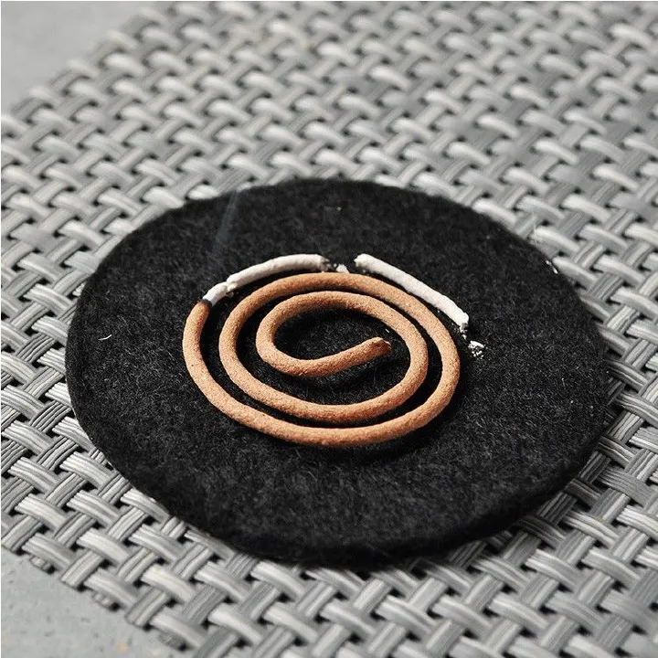 10PCS Incense burner fireproof cotton, black aluminum foil fireproof cotton, incense burner flame retardant cotton