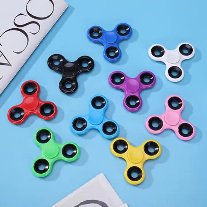 Tri Fidget Spinner Metal Toy Anti Stress Relief Adults Kids Funny High Quality Adhd Toys Hand Spinner Fingertips Antistress Toy