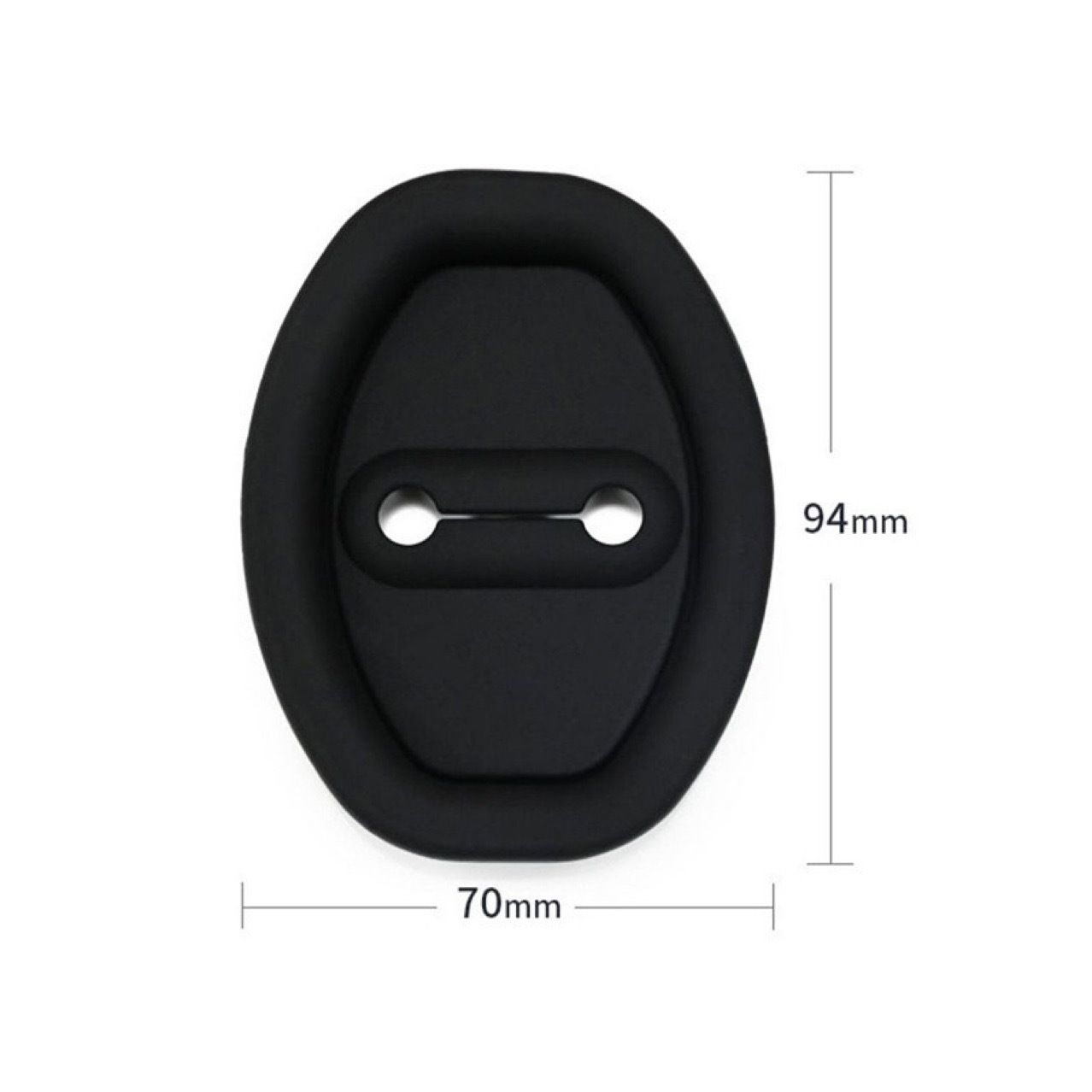 4PCS Car door lock protection pad, door shock absorption cushion pad