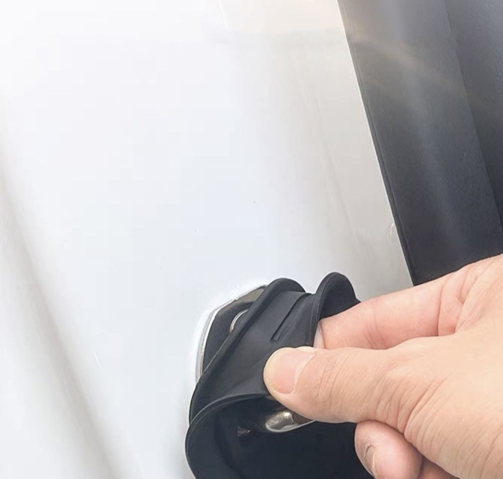 4PCS Car door lock protection pad, door shock absorption cushion pad
