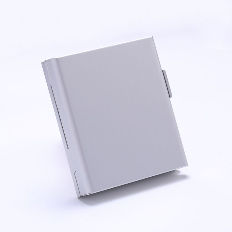 Aluminum Ultra-thin Side-by-Side Cigarette  20-Cigarette Capacity, a Men's Gift