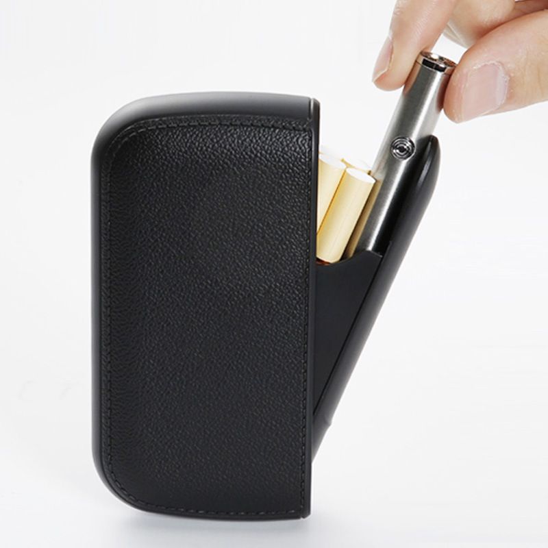 Automatic Waterproof Cigarette Case - Slim Aluminum Metal Holder with One-Hand Operation, 10-Cigarette Capacity, Durable Travel Essentials, Ideal Gift for Men (Compact & Portable Design)