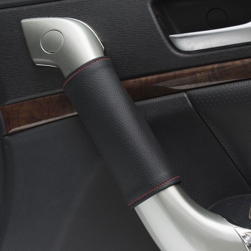 2 PCS Universal All-Season Car Interior Door Handle Protective Cover - Decorative Durable Handle Guard for Sedans, Vehicles & Automotive Accessories