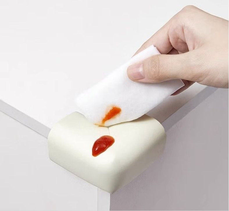 8pcs Baby Proofing Corner Guards - Anti-Collision Soft Padding Edge Protectors for Table, Cabinet, Bed Corners - Universal Safety Bumper Guards for Infant Home Childproofing