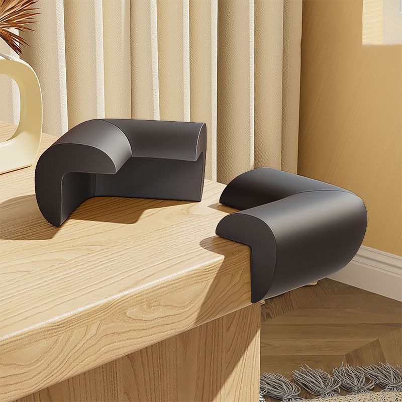 8pcs Baby Proofing Corner Guards - Anti-Collision Soft Padding Edge Protectors for Table, Cabinet, Bed Corners - Universal Safety Bumper Guards for Infant Home Childproofing