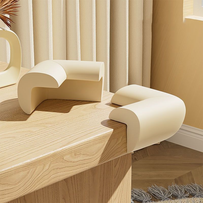 8pcs Baby Proofing Corner Guards - Anti-Collision Soft Padding Edge Protectors for Table, Cabinet, Bed Corners - Universal Safety Bumper Guards for Infant Home Childproofing