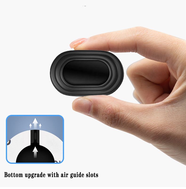 10PCS Automotive Silicone Shock-Absorbing Buffer Pads - Car Door Anti-Vibration Noise Reduction Strips, Impact-Resistant Adhesive for Quiet Closing