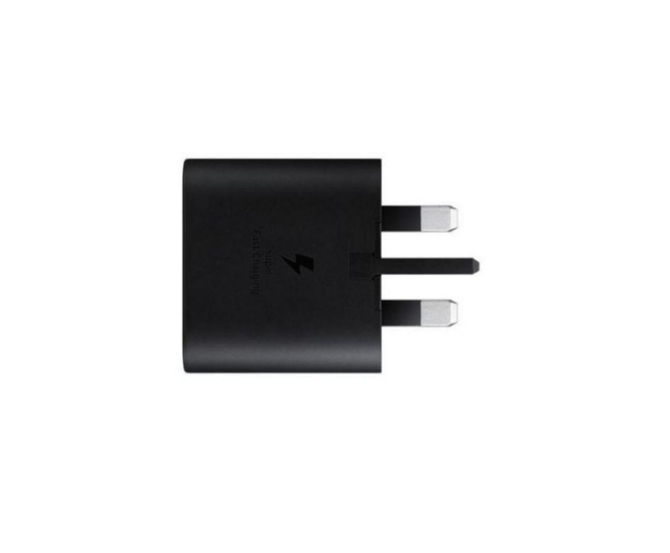 25W PD Adapter Original Super Fast Charger C To C Fast Cable- black and white