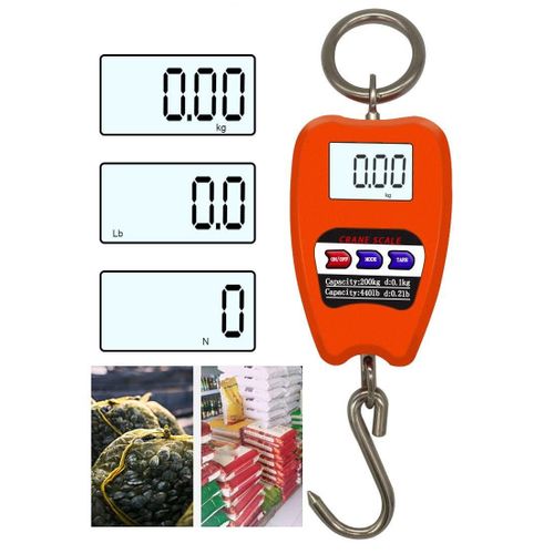 Quality 200 KG Digital Hanging Scale with Accurate Sensors
