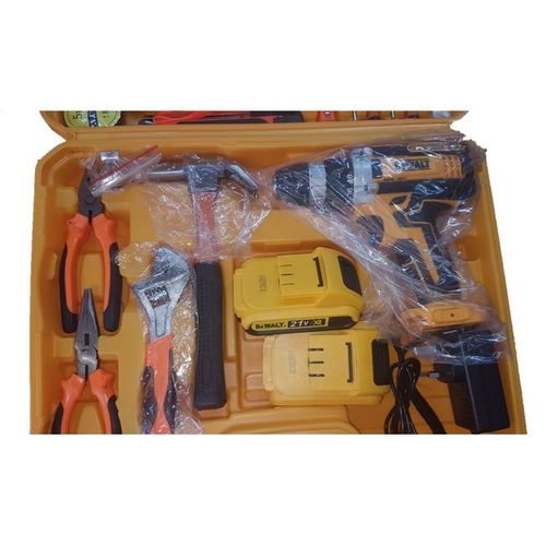 Dewalt 129pcs 21V Codeless Electric Hammer Drill  Set