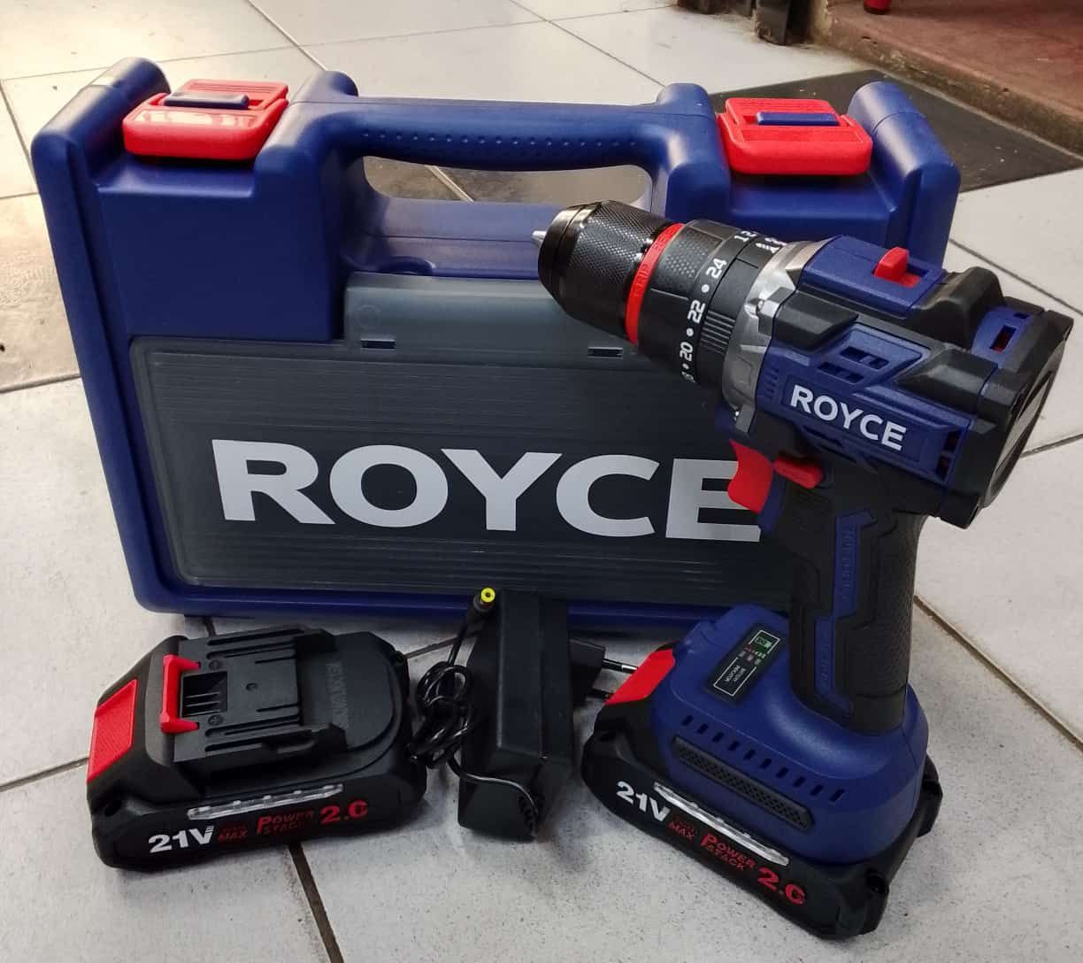 Royce cordless drill 
21volts