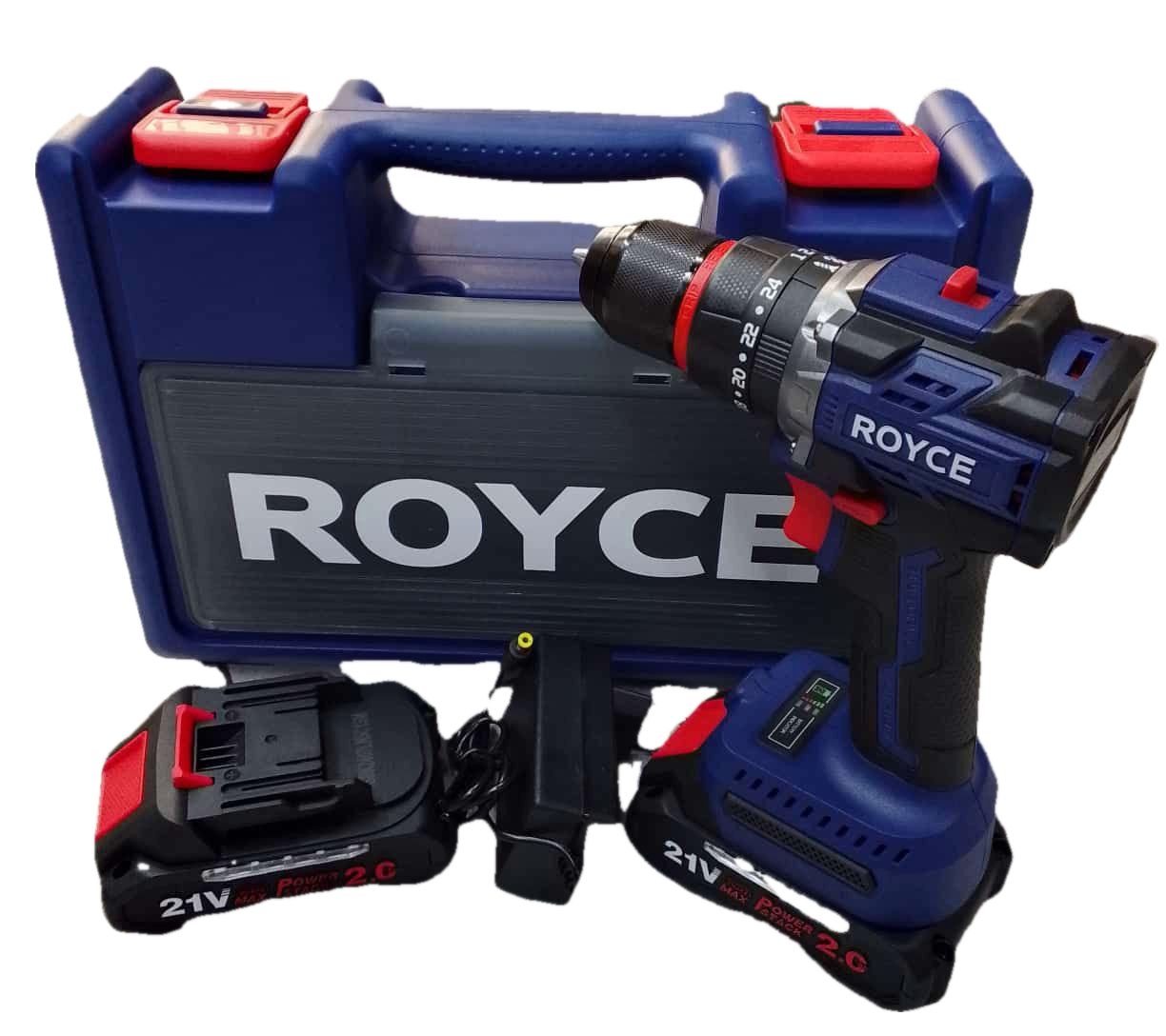 Royce cordless drill 
21volts