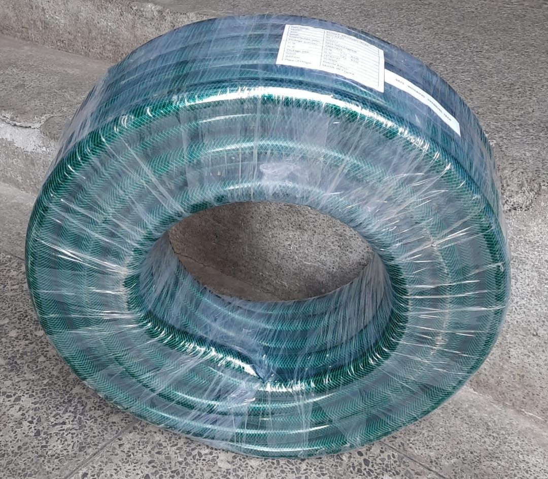 Coninx Green Braided HosePipe-1"x 50m