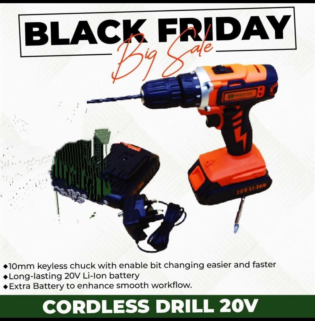Powerful Innovia Cordless Drill 20V