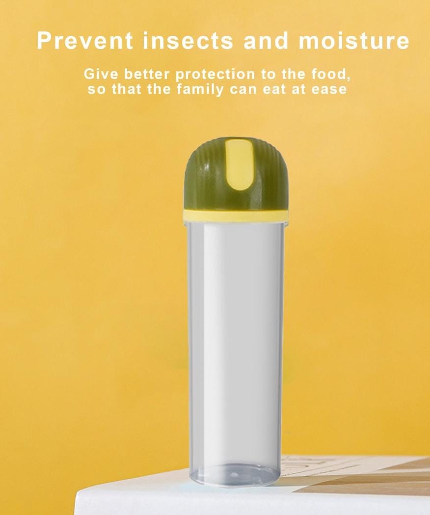 32CM TALL AIR TIGHT WATERPROOF PASTA STORAGE BOTTLE SPAGHETTI CONTAINER PLASTIC TALL FOOD STORAGE SPAGHETTI NOODLE PASTA CONTAINER WITH LOCKING LID DRY FOOD KEEPER CLEAR DRY FOOD KEEPER CANISTER