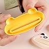 EMOJI TOOTHPASTE SQUEEZER  CARTOON ANIMAL PLASTIC FROG CAT PANDA PIG SHAPED TOOTHPASTE CREAM SQUEEZERS FOR MULTIPLE PURPOSES