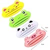 EMOJI TOOTHPASTE SQUEEZER  CARTOON ANIMAL PLASTIC FROG CAT PANDA PIG SHAPED TOOTHPASTE CREAM SQUEEZERS FOR MULTIPLE PURPOSES