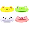 EMOJI TOOTHPASTE SQUEEZER  CARTOON ANIMAL PLASTIC FROG CAT PANDA PIG SHAPED TOOTHPASTE CREAM SQUEEZERS FOR MULTIPLE PURPOSES