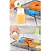 SILICONE OIL BOTTLE WITH ATTACHED SILICONE BRUSH SILICONE OIL BOTTLE BRUSH， BBQ/PASTRY BASTING BRUSHES,SILICONE COOKING GRILL BARBECUE BAKING PASTRY OIL/HONEY/SAUCE BOTTLE BRUSH