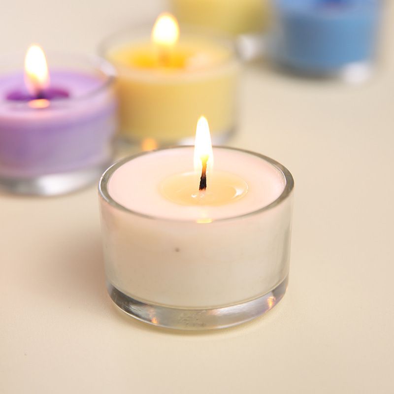 SCENTED CANDLES 6PC SET 6 PACK CANDLES FOR HOME SCENTED AROMATHERAPY CANDLE GIFT SET FOR WOMEN  LONG LASTING AMBER JAR CANDLES GIFT FOR BIRTHDAY MOTHER'S THANKSGIVING DAY PRESENT