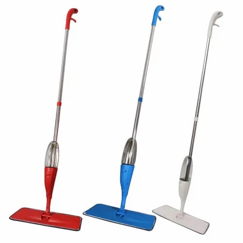 HEALTHY SPRAY MOP SPRAY MOP FOR FLOORS CLEANING: WET DRY HARDWOOD FLOOR MOPS WITH 4 WASHABLE REUSABLE PADS FOR SWIFFER POWERMOP - FLAT MOP WITH SPRAYER FOR TILE WOOD LAMINATE VINYL