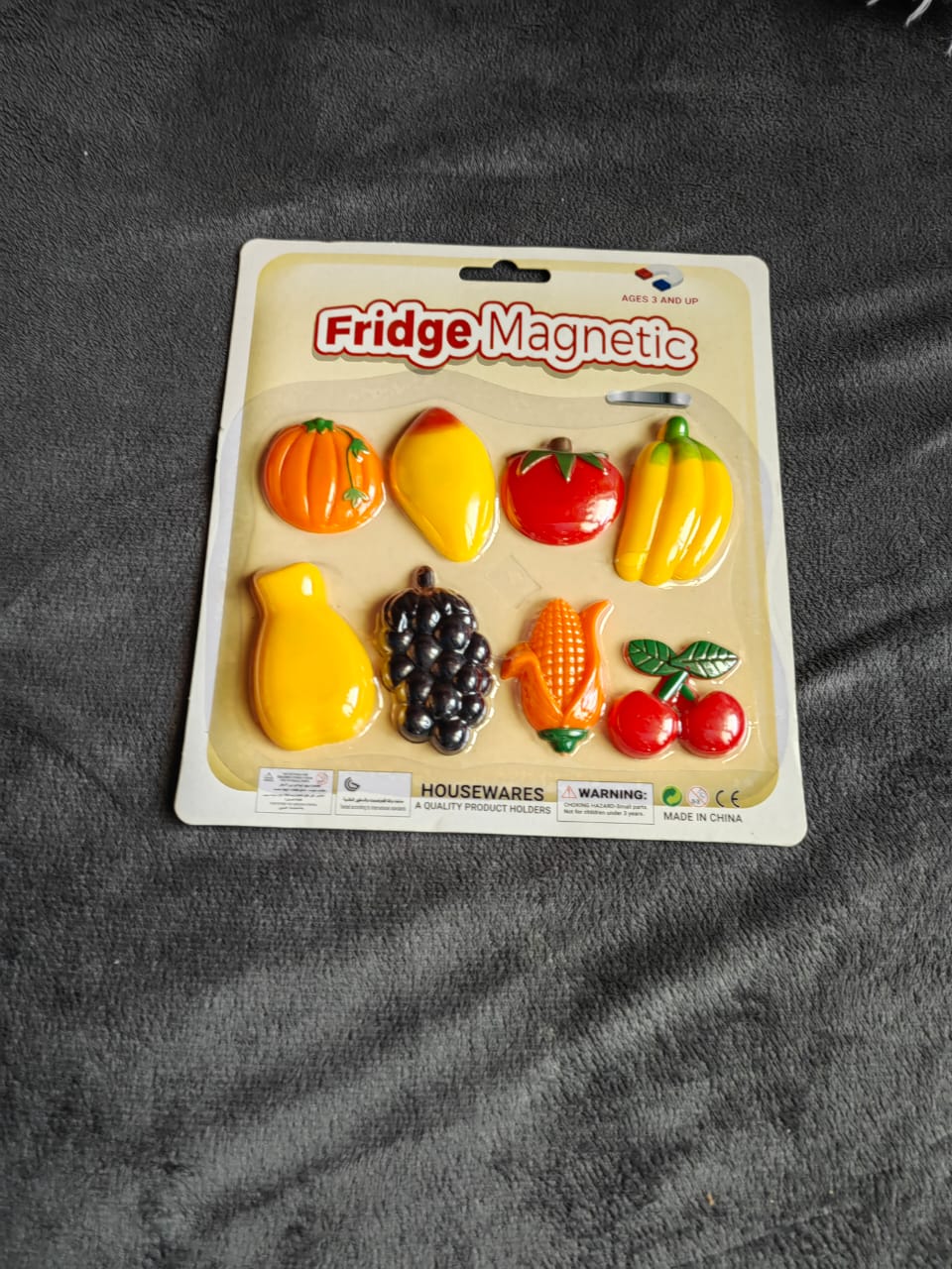 FRUIT FRIDGE MAGNETS VEGETABLE REFRIGERATOR MAGNETS FRUIT WHITEBOARD MAGNETIC STICKERS FOR HOME DECORATION 8/16 PIECES (FRUIT AND VEGETABLE)