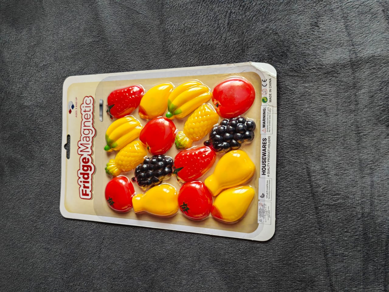FRUIT FRIDGE MAGNETS VEGETABLE REFRIGERATOR MAGNETS FRUIT WHITEBOARD MAGNETIC STICKERS FOR HOME DECORATION 8/16 PIECES (FRUIT AND VEGETABLE)