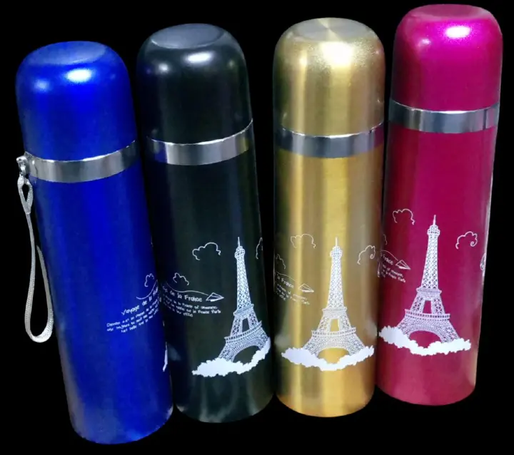 600ML TC STAINLESS STEEL VACCUM FLASK BOTTLE CAN BE USED FOR TEA MILK WATER MAKING IT SIMPLE FOR YOUR TRAVEL GREAT ADDITION TO YOUR KITCHEN