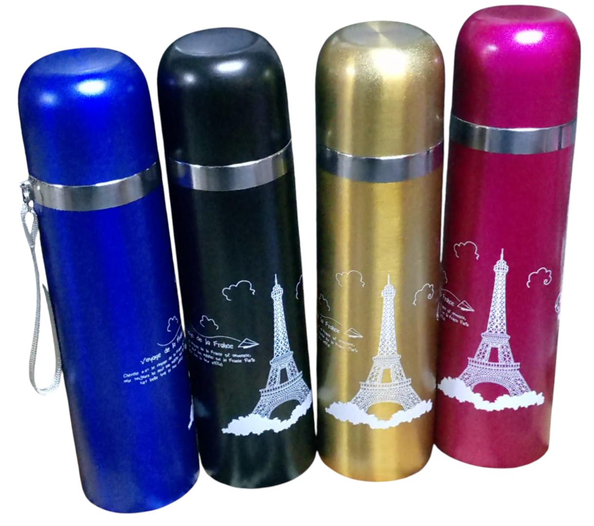 600ML TC STAINLESS STEEL VACCUM FLASK BOTTLE CAN BE USED FOR TEA MILK WATER MAKING IT SIMPLE FOR YOUR TRAVEL GREAT ADDITION TO YOUR KITCHEN