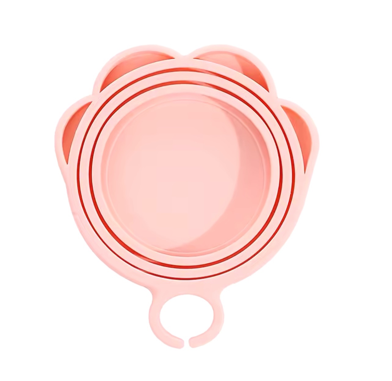 Silicone Pet Wet Food Can Lid Cover & Multipurpose Spoon/ Can Opener for Cats & Dogs