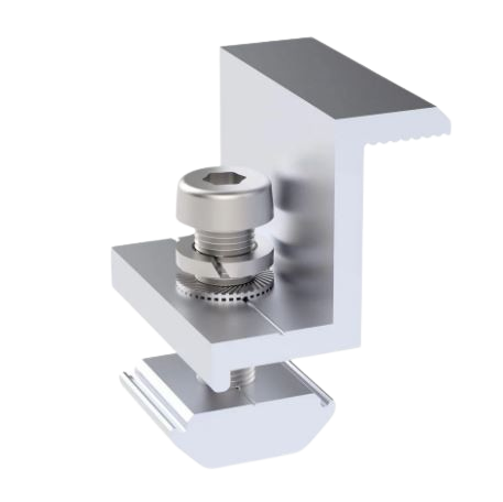 End Clamp for the solar mounting system