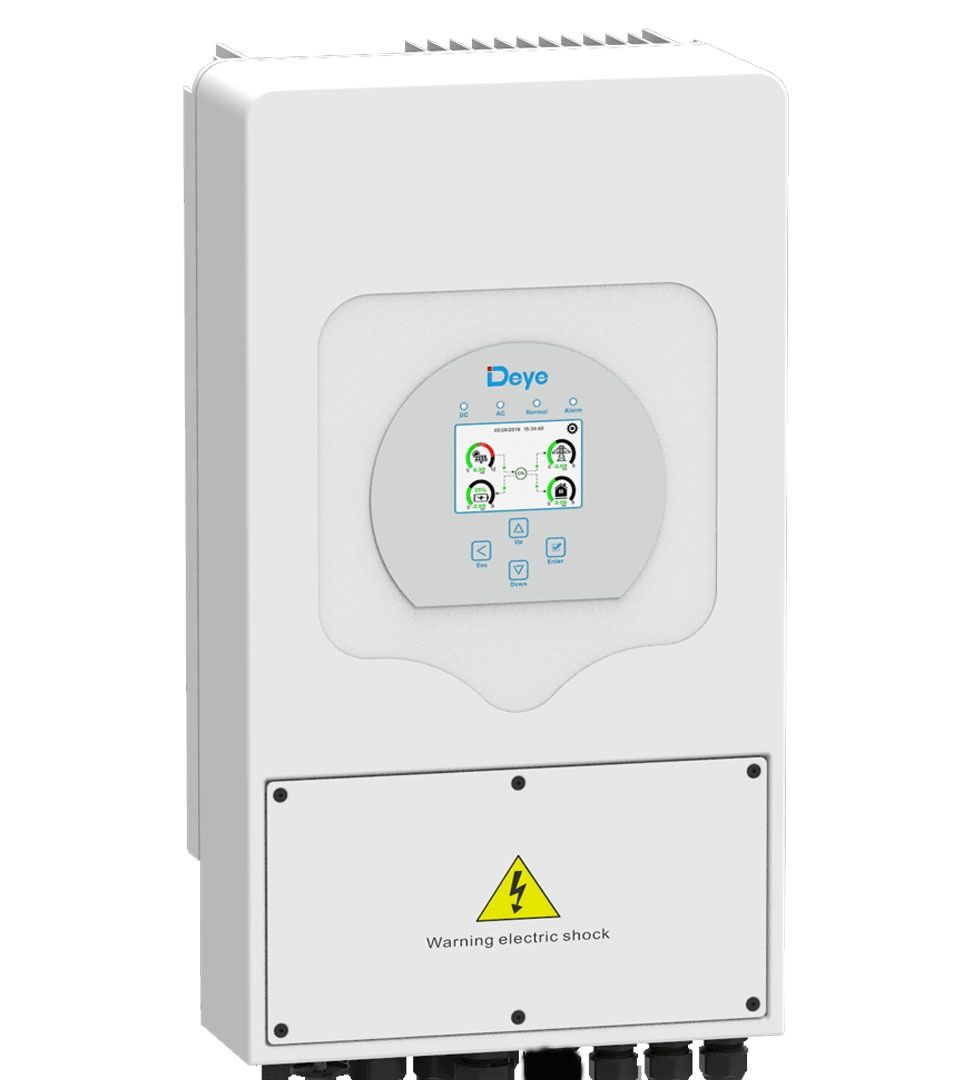DEYE 12KW HYBRID SOLAR INVERTER SINGLE PHASE