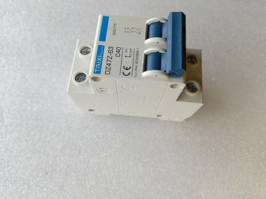 40A DC Mini Circuit Breaker 2P 500V Taixi