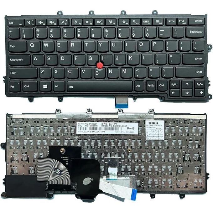 Laptop Replacement Keyboard for Lenovo thinkpad X230S X240 X240S X240I X250 X260 X270 Series with Pointer US layout Non-Backlit