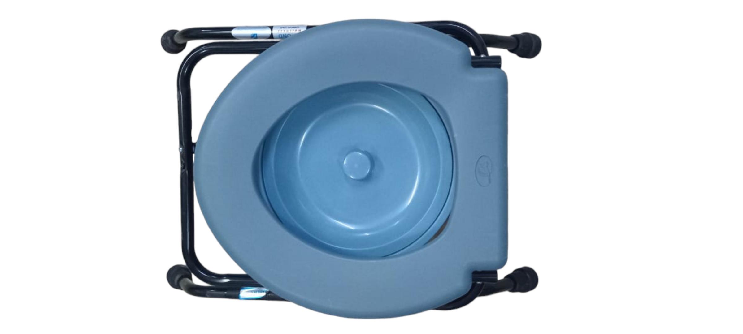 COMMODE STOOL - A bedside commode is a portable toilet. It has no water supply or drainage and can be easily moved around for convenience. It is a great help to people who can't walk to the bathroom b
