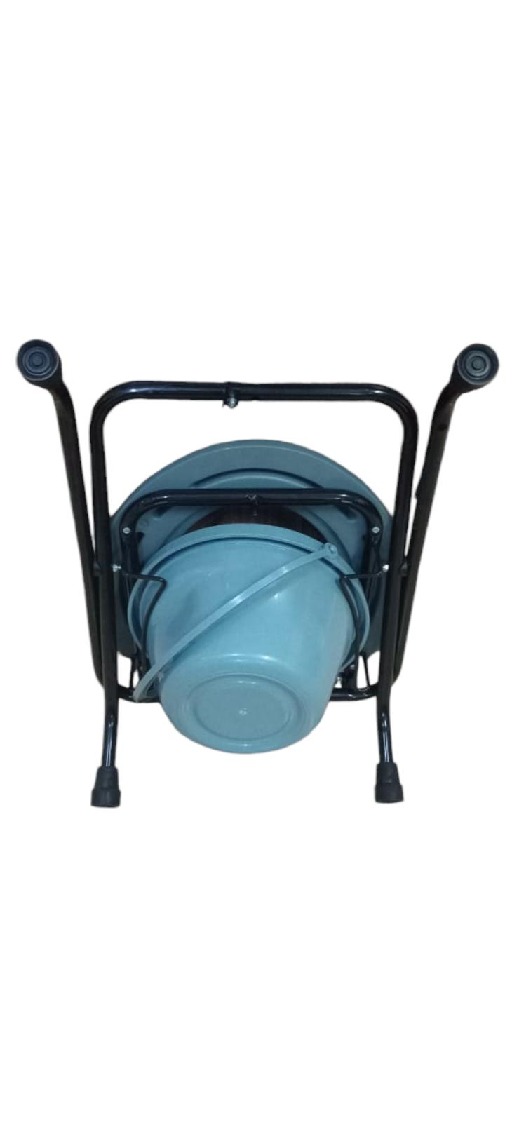 COMMODE STOOL - A bedside commode is a portable toilet. It has no water supply or drainage and can be easily moved around for convenience. It is a great help to people who can't walk to the bathroom b